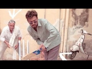 Irrfan Khan Plays Gully Cricket With on Angrezi Medium Sets