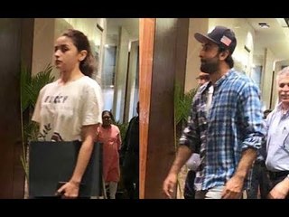 Lovebirds Alia Bhatt - Ranbir Kapoor Go On A Movie Date | Watch Avengers Endgame