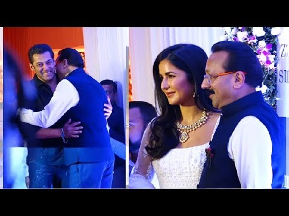 SPOTTED! Salman Khan & Katrina Kaif At Baba Siddique’s Iftar Party | SpotboyE