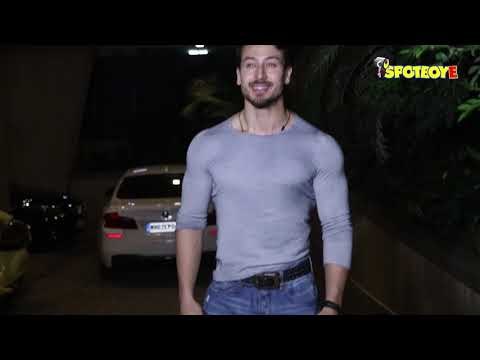SPOTTED! Tiger Shroff At Punit Malhotra's House & Himansh Kohli At Juhu PVR