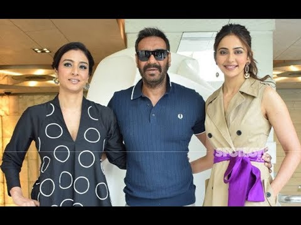De De Pyaar De Trio Ajay Devgn, Tabu, Rakul Preet Singh Promote The Film In Full Swing