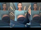Amy Jackson Flaunts Her Baby Bump Post Workout | SpotboyE