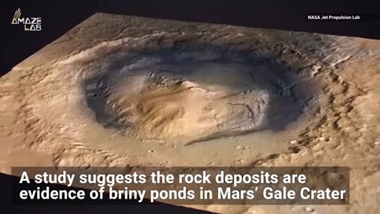 NASA Rover Finds Evidence of Ancient Ponds in Mars’ Gale Crater