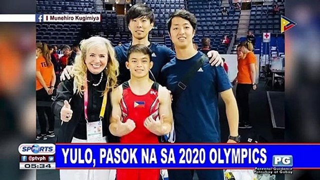 Yulo, pasok na sa 2020 Olympics