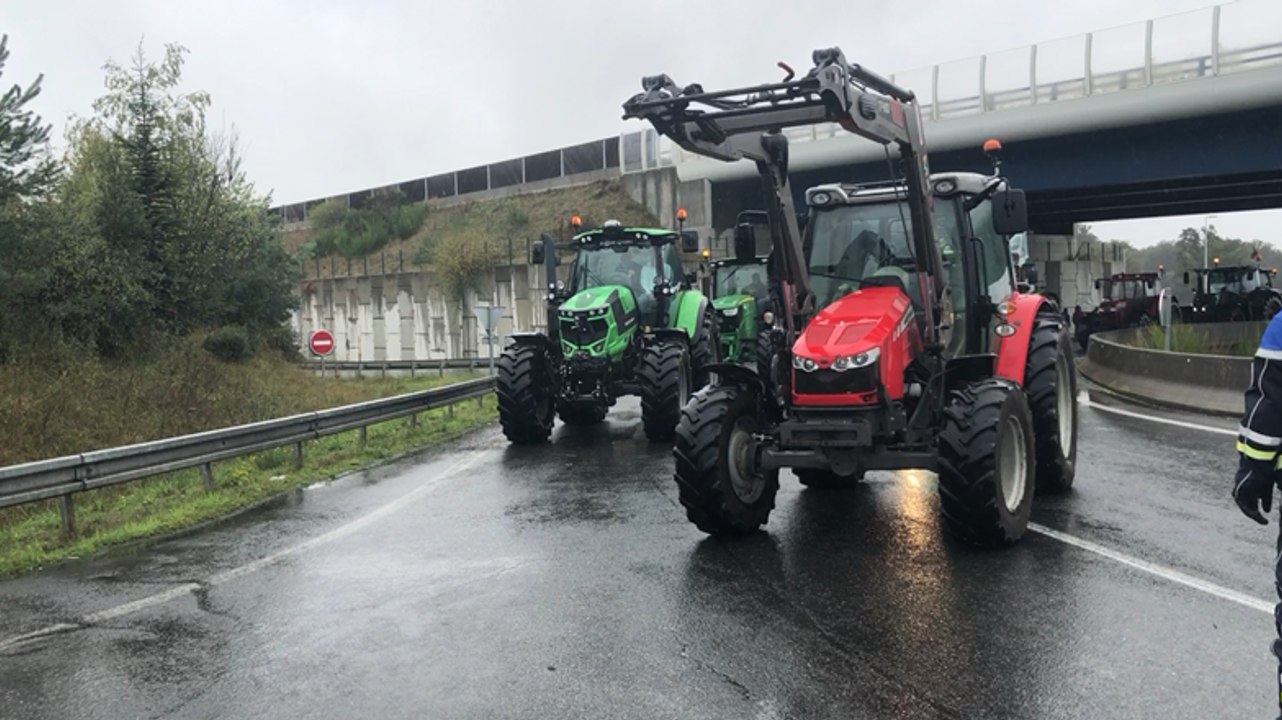Manifestation des agriculteurs à Angers : des difficultés sur les rocades