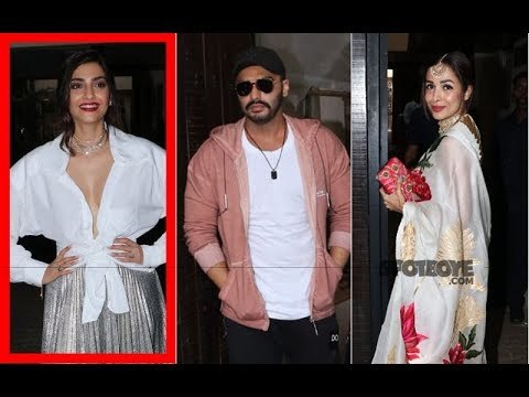 Arjun-Malaika, Karan Johar, Varun Dhawan make Sonam Kapoor's Birthday a Fun Evening | SpotboyE
