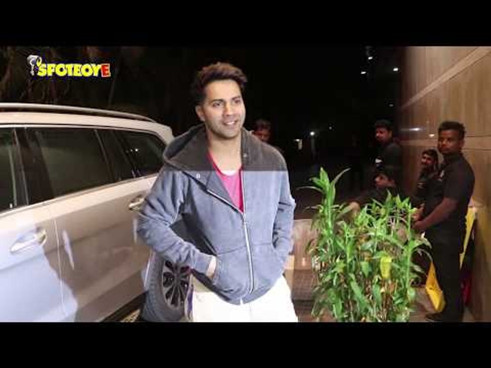 SPOTTED! Varun Dhawan At The View | SpotboyE