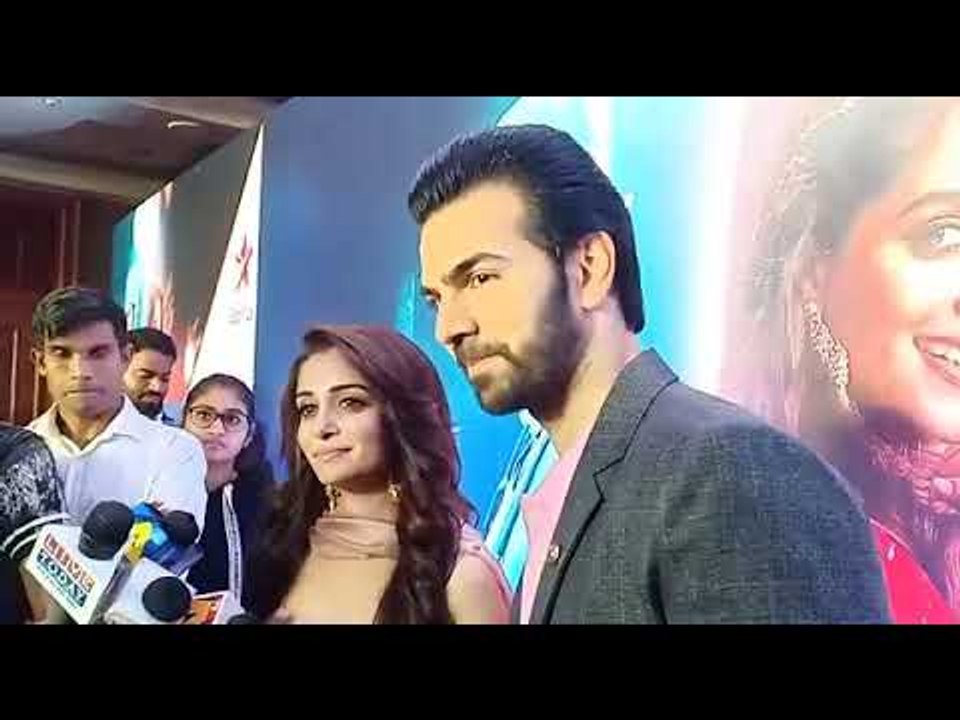 Dipika Kakar & Karan V Grover At The Launch Of Their Upcoming Show 'Kahan Hum Kahan Tum'