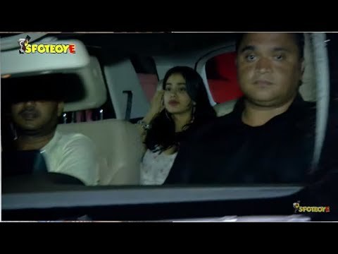 SPOTTED! Jahnvi-Khushi Kapoor At Arjun Kapoor's House & Sunny Leone At The Gym