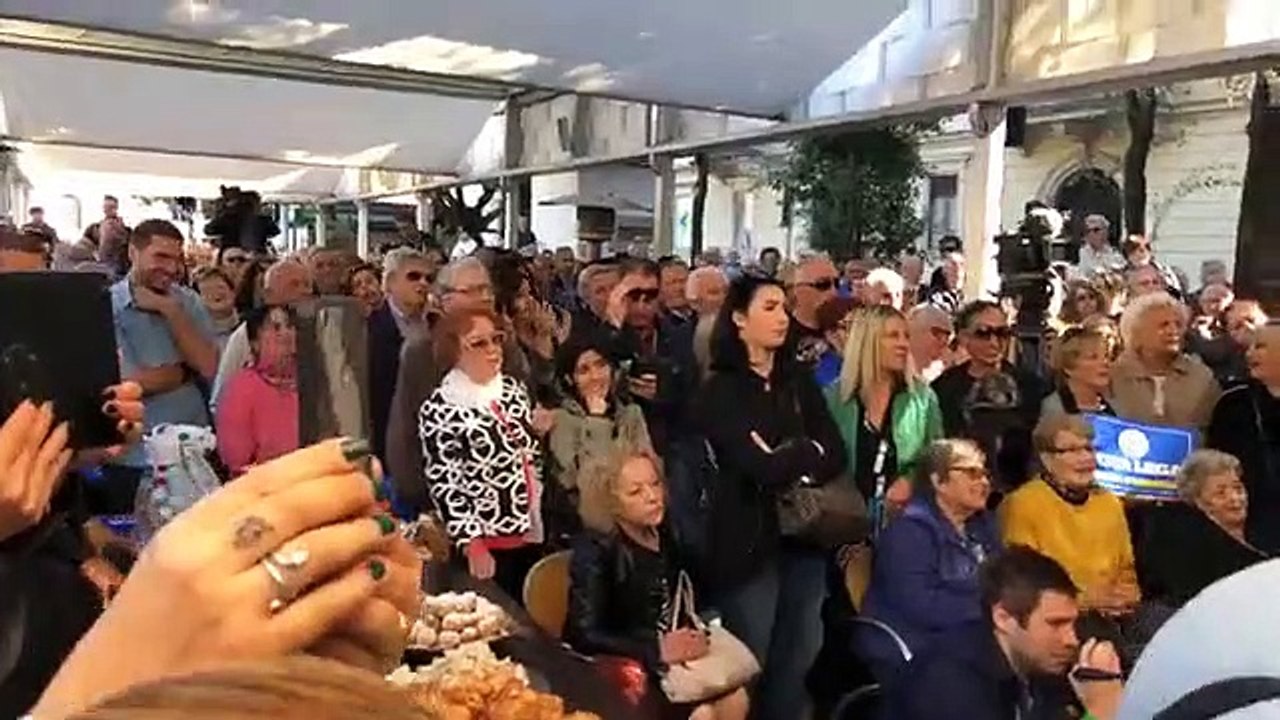 Candiani - Anche a Terni, l’entusiasmo della gente per Matteo Salvini (08.10.19)