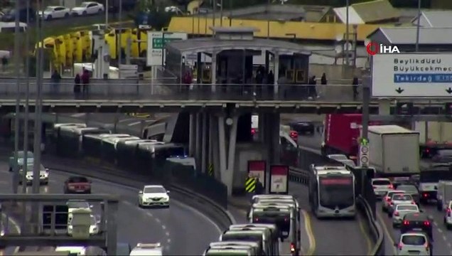 Esenyurt Haramidere Sanayi Durağında Metrobüs Kazası, Yaralılar Var