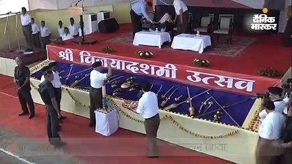 नागपुर में हुआ आरएसएस विजयदशमी उत्सव