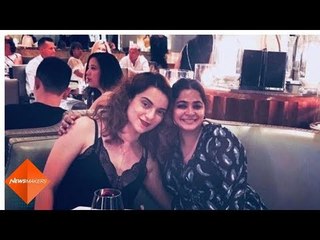 Kangana Ranaut on the sets of Panga's Karmak Party | SpotboyE