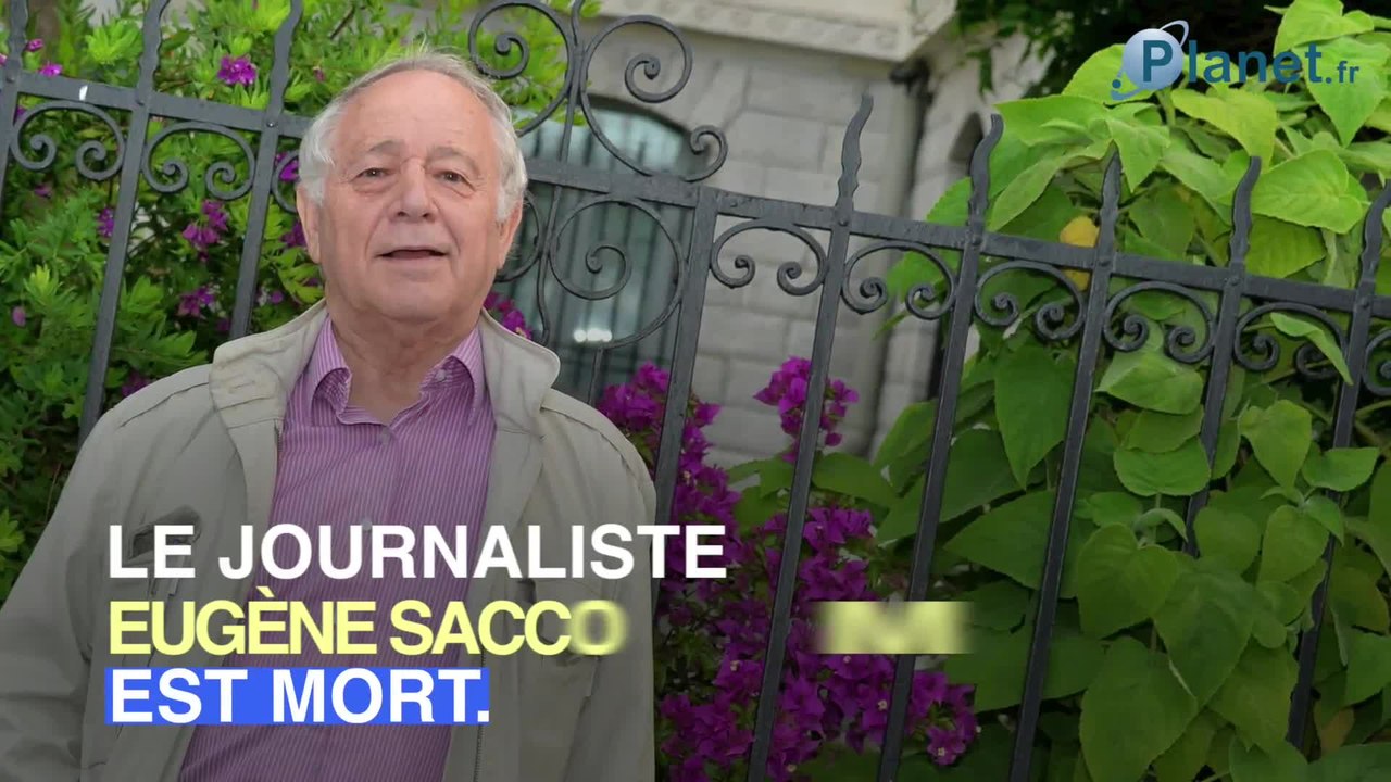 Décès de Eugène Saccomano : qui était ce célèbre journaliste ?