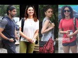 Farhan Akhtar, Parineeti Chopra, Aditi Rao Hydari, Sanya Malhotra Ace The Casual Gym Look | SpotboyE