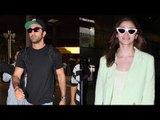 SPOTTED: Ranbir Kapoor and Alia Bhatt at the Airport Post Brahmastra Shoot from Varanasi | SpotboyE