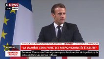 Attaque à la préfecture de police: Regardez le discours d'Emmanuel Macron lors de l'hommage aux quatre victimes - VIDEO
