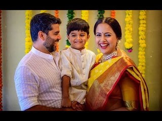 Sameera Reddy Shares Godh Bharai Photos; Looks Ethereal In A Kanjeevaram Saree | SpotboyE