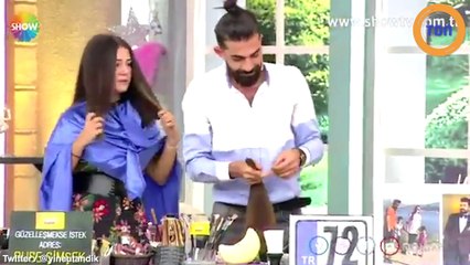 Elle s'évanouit après s'être fait couper une grande longueur de cheveux !