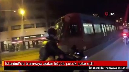 İstanbul'da yürekleri ağza getiren görüntü