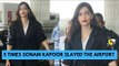 5 Times Sonam Kapoor Slayed The Airport Look