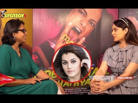 Kangana Ranaut Singles Out Taapsee Pannu On Sasti Copy Controversy | Exclusive | SpotboyE