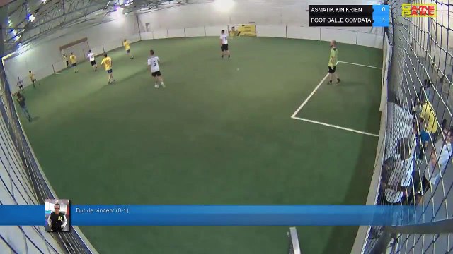 But de vincent (0-1) - ASMATIK KINIKRIEN Vs FOOT SALLE COMDATA - 07/10/19 19:00 - LIGUE 3