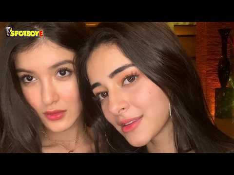 Ananya Panday shares gorgeous photo with Shanaya Kapoor, warns they're double trouble | SpotboyE