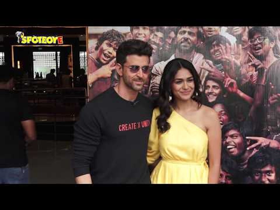 SPOTTED: Hrithik Roshan and Mrunal Thakur Promote their Upcoming Film Super 30 | SpotboyE