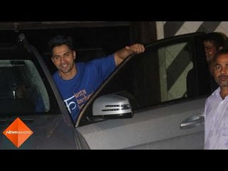 Varun Dhawan Hits The Gym In Full Fashion, Despite Heavy Rains | SpotboyE