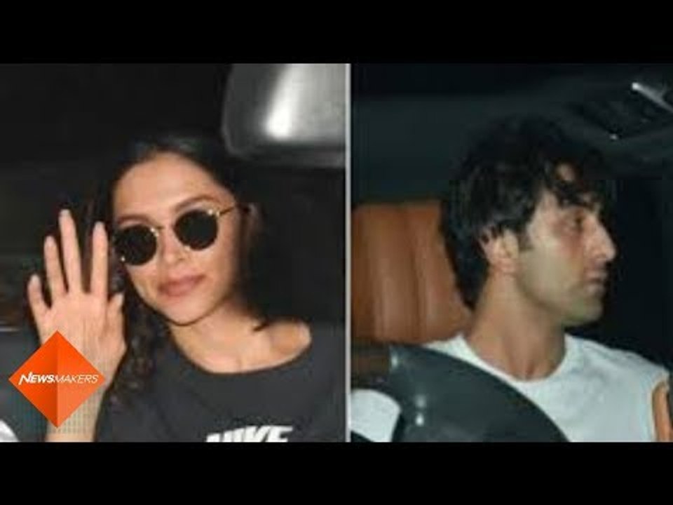 Deepika Padukone and Ranbir Kapoor spotted at Luv Ranjan’s house | SpotboyE
