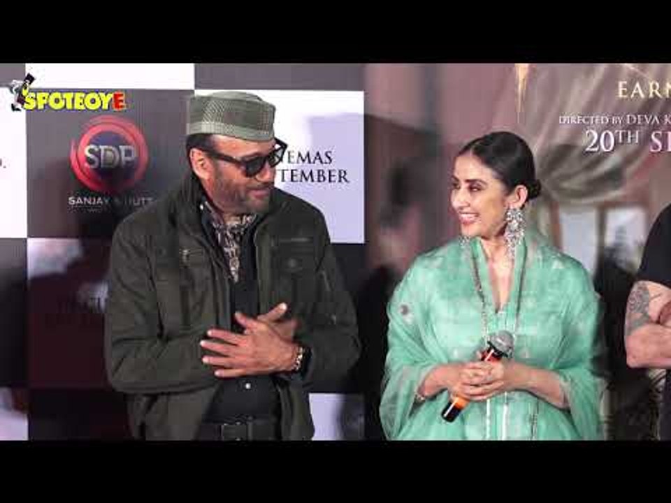 Sanjay Dutt, Manisha Koirala & Jackie Shroff At The 'Prasthanam' Teaser Launch | SpotboyE