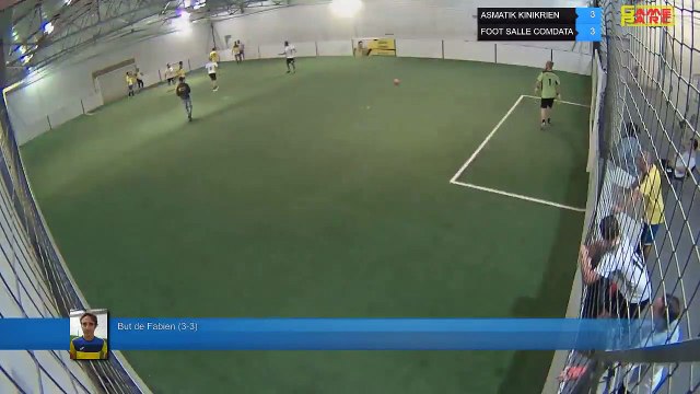 But de Fabien (3-3) - ASMATIK KINIKRIEN Vs FOOT SALLE COMDATA - 07/10/19 19:00 - LIGUE 3