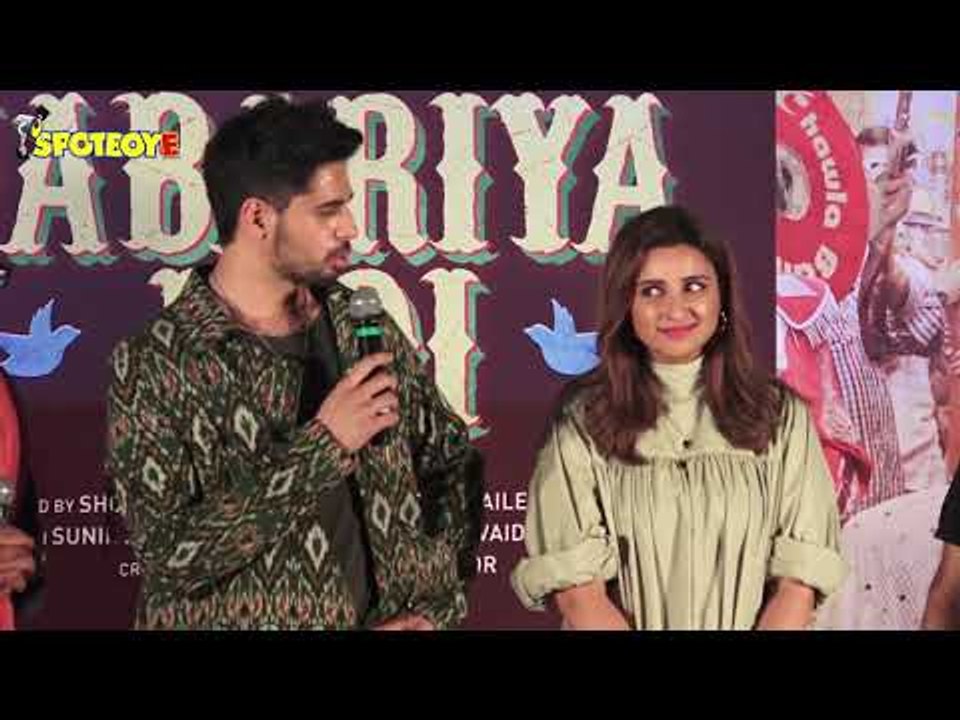 Sidharth Malhotra, Parineeti Chopra & Others at Zilla Hilela Song Launch | Jabariya Jodi | SpotboyE