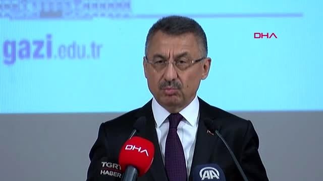 Ankara cumhurbaşkanı yardımcısı fuat oktay, gazi üniversitesi'nin 2019-2020 akademik yıl açılış...