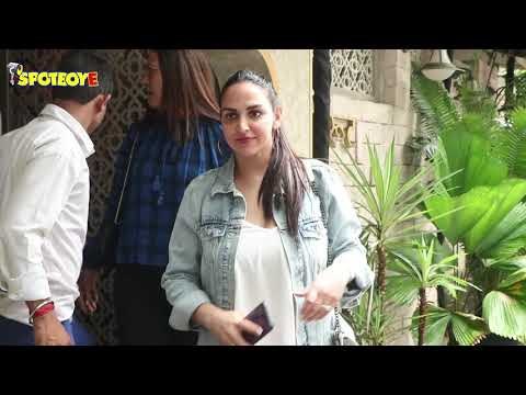 Spotted : Janhvi Kapoor At The Gym & Esha Deol At Bayroute | SpotboyE