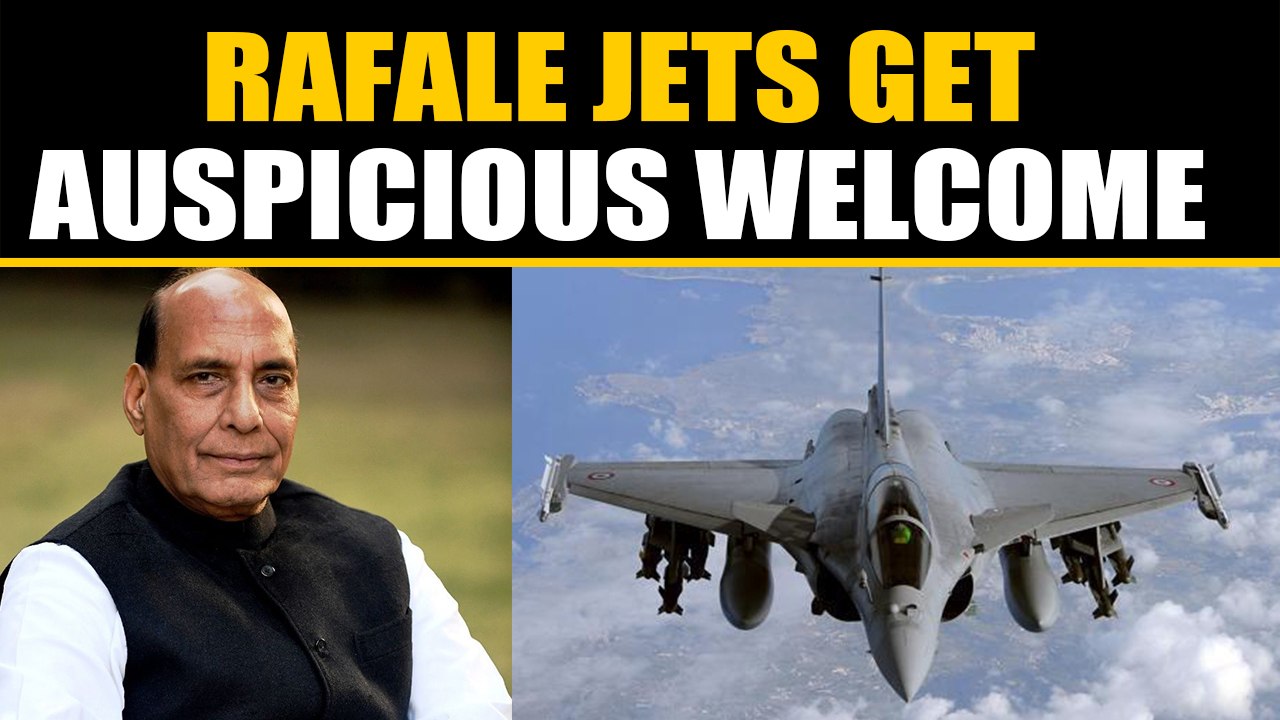 Rajnath Singh to perform Shastra puja on Rafale jets  | OneIndia News