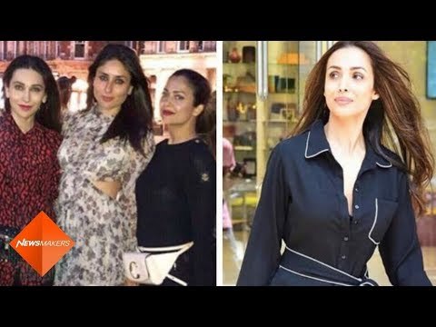 Kareena Kapoor Khan, Karisma Kapoor and Amrita Arora take over the streets of London in style
