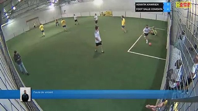 Faute de vincent - ASMATIK KINIKRIEN Vs FOOT SALLE COMDATA - 07/10/19 19:00 - LIGUE 3