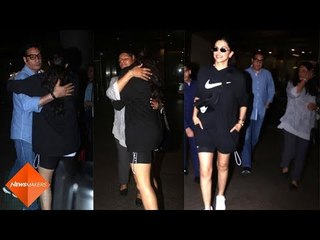 Deepika Padukone shares a hug with mother-in-law Anju and father-in-law Jagjit Singh Bhavnani