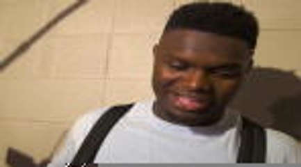 Pelicans - Zion : ''Le premier d'une longue série, j'espère''