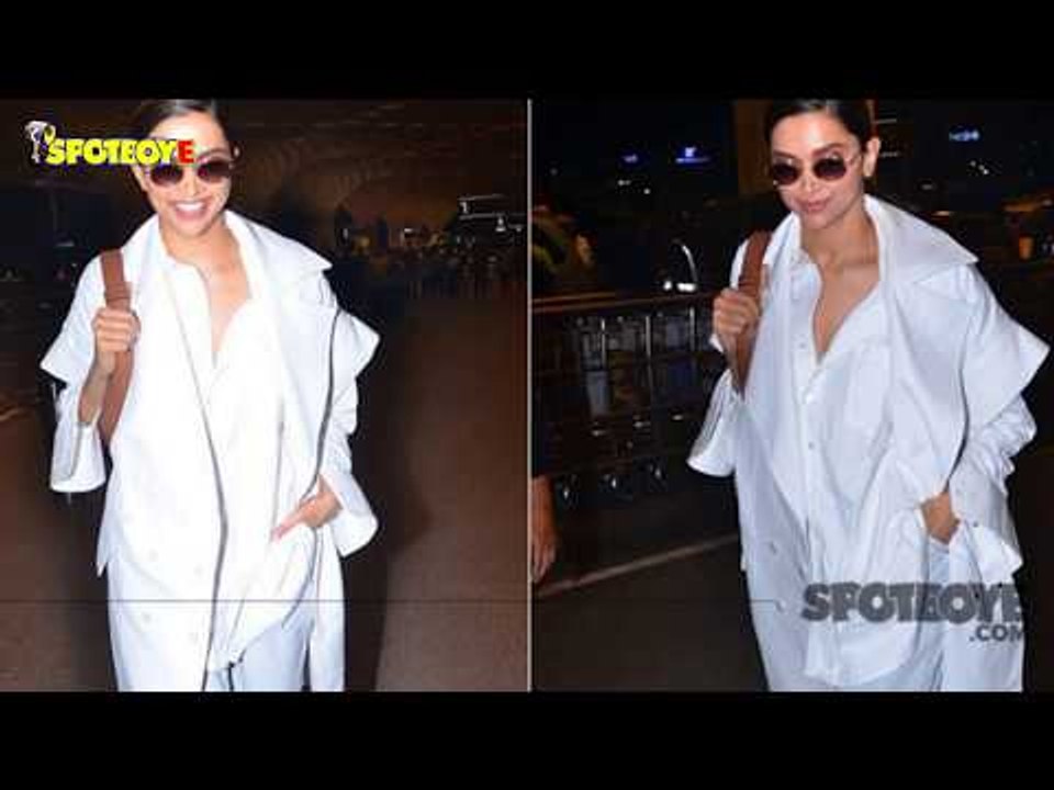Airport Diaries: Deepika Padukone Heads To London To Join Her Husband Ranveer Singh For '83 Shoot