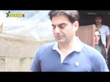 SPOTTED: Arbaaz Khan with girlfriend Giorgia Andriani & Son at Bandra | SpotboyE