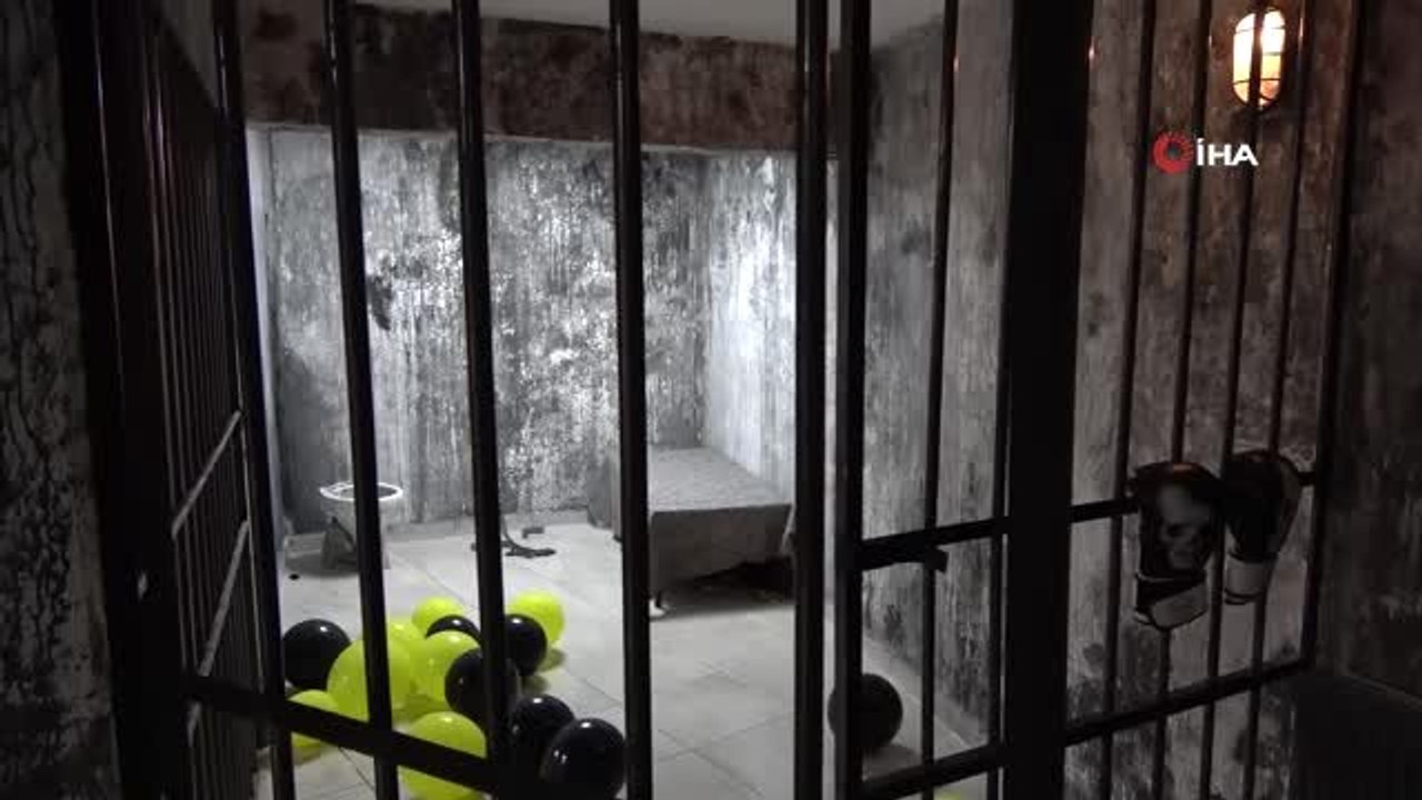 Böyle kafe konsepti görülmedi..."Cezaevi değil kafe"