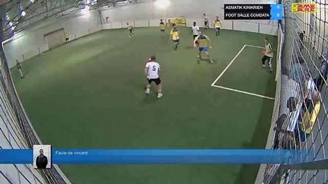 Faute de vincent - ASMATIK KINIKRIEN Vs FOOT SALLE COMDATA - 07/10/19 19:00 - LIGUE 3