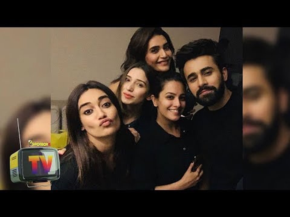 Surbhi Jyoti, Anita Hassanandani & Karishma Tanna Reunite For Pearl V Puri's Birthday Bash