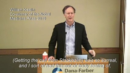 Nobel Medicine recipient William Kaelin on "surreal" win