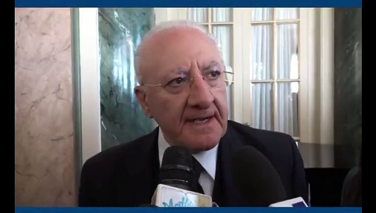 De Luca - Sanità, stop al commissariamento (08.10.19)