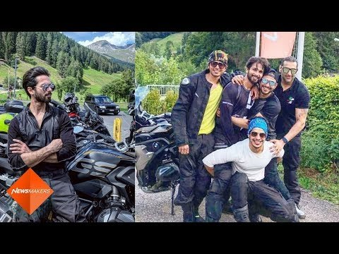 Shahid Kapoor goes on bike trip in Europe with Ishaan Khatter and Kunal Kemmu | SpotboyE