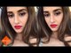 Disha Patani wards off our Monday blues in a red lip and silver dress as she clicks a selfie
